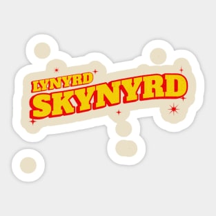 Lynyrd Skynyrd Sticker